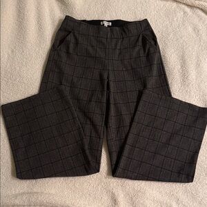 Gray Plaid Trousers